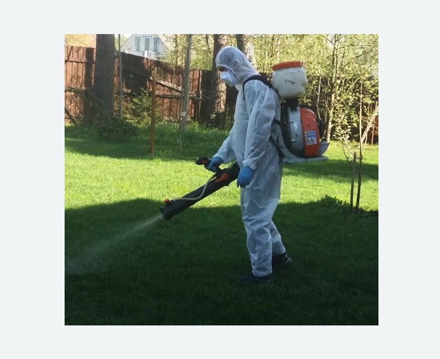 Обработка территории от клещей в Грязовце